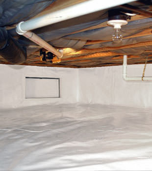 crawl space repair system in Camden