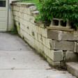a collapsing retaining wall in Bensalem