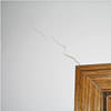 wall cracks along a doorway in a Quakertown home.