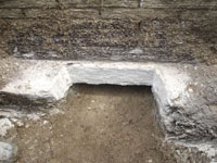 Preparing the foundation footing for a home foundation repair in Villanova