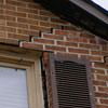 Stair step cracking starting at a window in a Trenton home