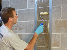 CarbonArmor® Strip preparing to be installed in Trenton