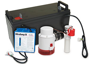 a battery backup sump pump system in Drexel Hill