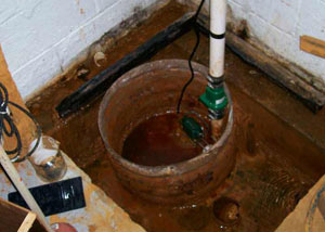 Extreme clogging and rust in a Drexel Hill sump pump system