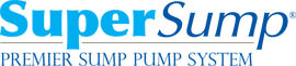 Logo for our SuperSump® Pump System, available in Trenton and other parts of Pennsylvania, New Jersey, and Delaware
