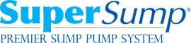 Logo for our SuperSump® Pump System, available in Trenton and other parts of Pennsylvania, New Jersey, and Delaware