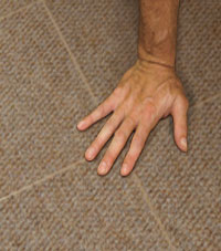 Carpeted Floor Tiles installed in Bensalem, Pennsylvania, New Jersey, and Delaware